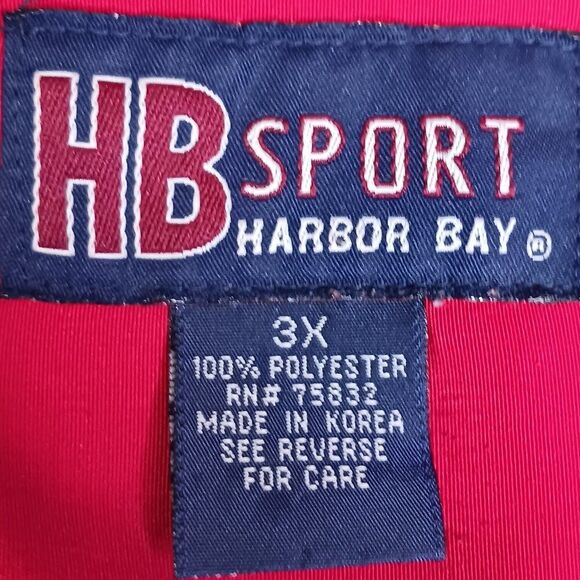 Men's Shirt Size 3X Bikercore Y2K HB Sport Harbor Bay - Picture 6 of 10